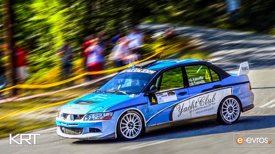 "Έσκισε" το βουνό του Χολομώντα στο 50ο Rally της ΔΕΘ η Kaloudis Rally Team